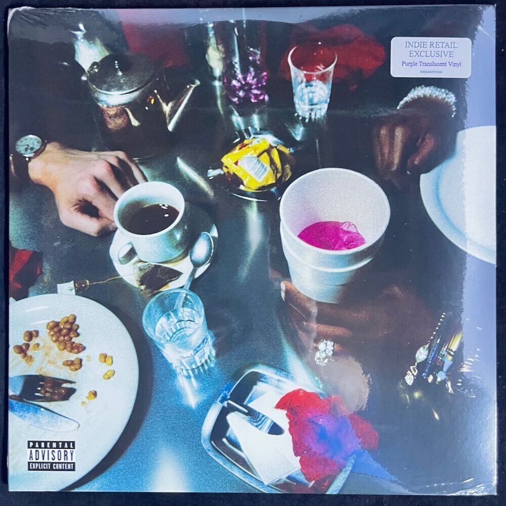 James Blake & Lil Yachty – Bad Cameo – Limited Royal Magenta Colored Vinyl, NEW